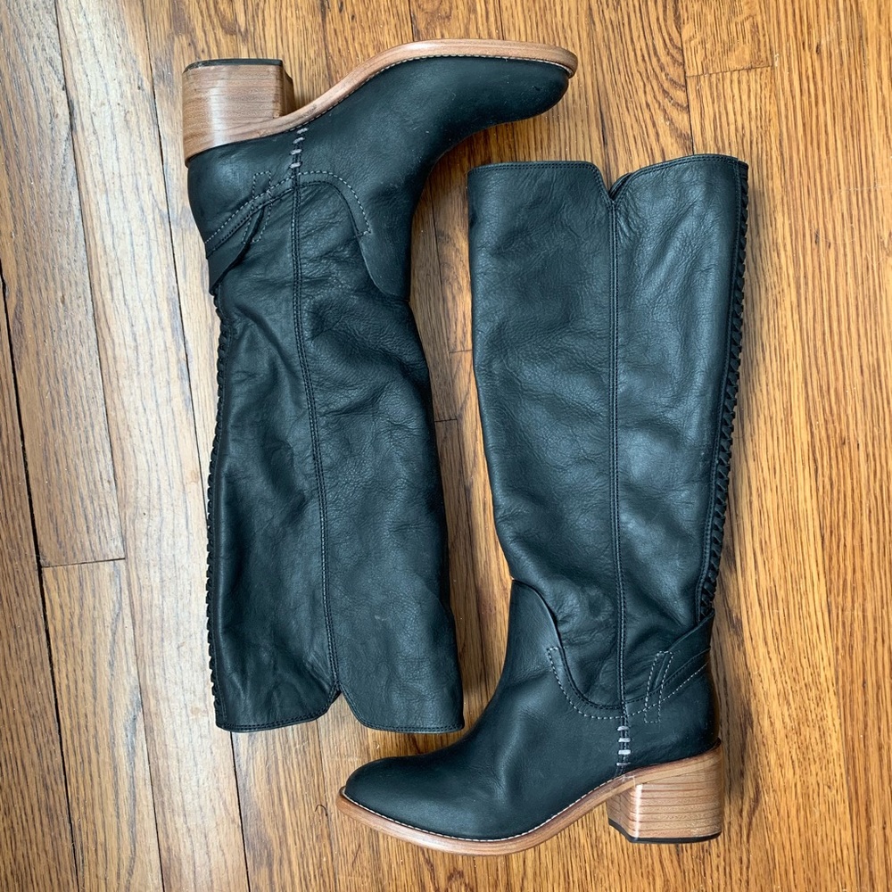 Black Dolce Vita Knee High Boots